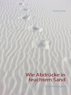 cover image of Wie Abdrücke in feuchtem Sand